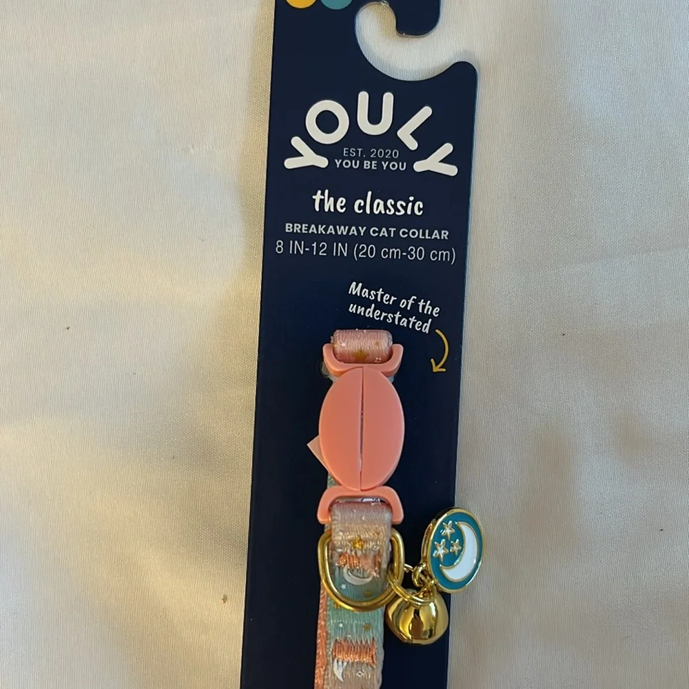 Youly the classic Femme Moon Star Breakaway Cat Collar (S/M)